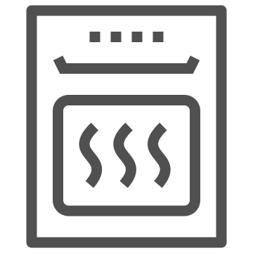 Appliance, cooking, electric icon