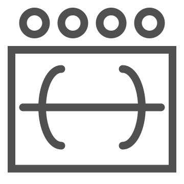 Appliance, burners, cooking icon