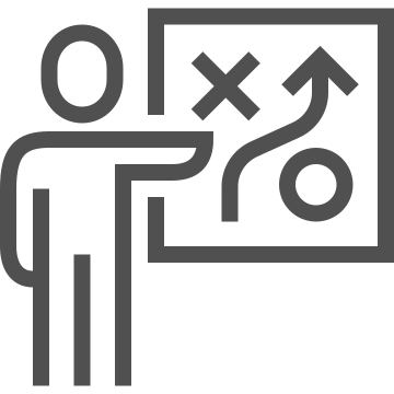 Business, growth, planning icon
