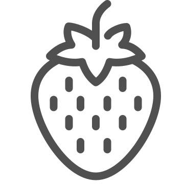 Berry, food, fruit icon