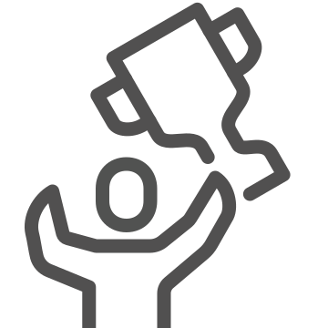 Achievement, business, celebration icon