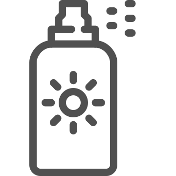 Lotion, protection, skin care icon