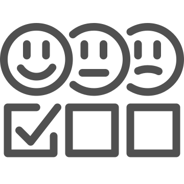 Feedback, poll, questionnaire icon