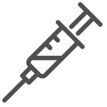 Healthcare, immunization, injection icon