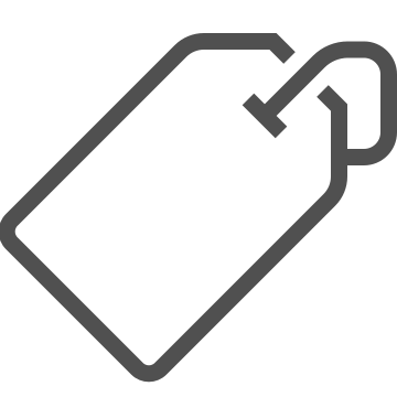 Identification, label, price tag icon