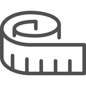 Centimeter, flexible ruler, inch icon
