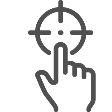 Accuracy, aim, focus icon