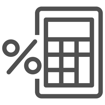 Accounting, calculator, finance icon