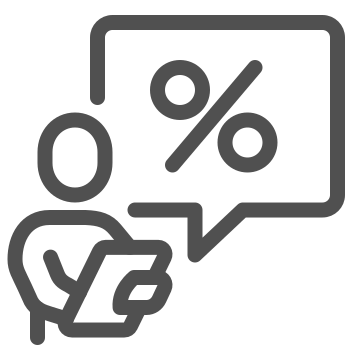 Accounting, calculation, deduction icon