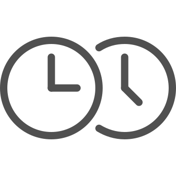 Clock, hours, minutes icon