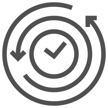 Clock, cycle, hours icon