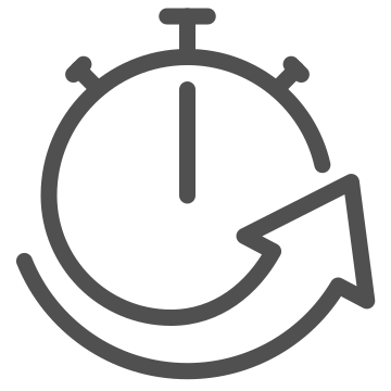 Chronometer, countdown, duration icon