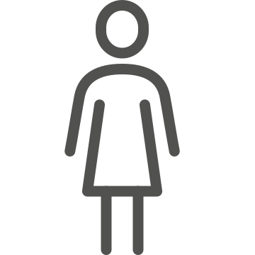 Bathroom, female, restroom icon