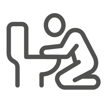 Bathroom, lavatory, public facility icon