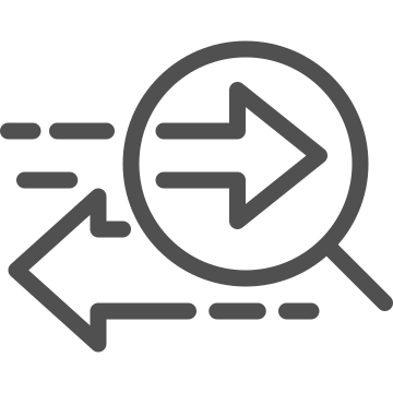 Arrow, detour, direction icon