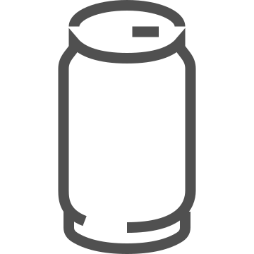 Bin, container, disposal icon