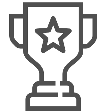 Achievement, award, competition icon