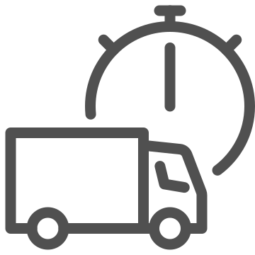 Delivery, delivery time, express transport icon