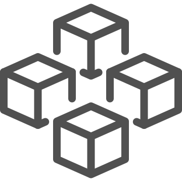 Abstract, block, blocks icon