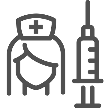 Clinic, dose, health icon