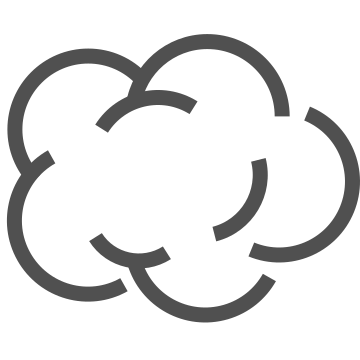 Cloud, e-cigarette, inhale icon