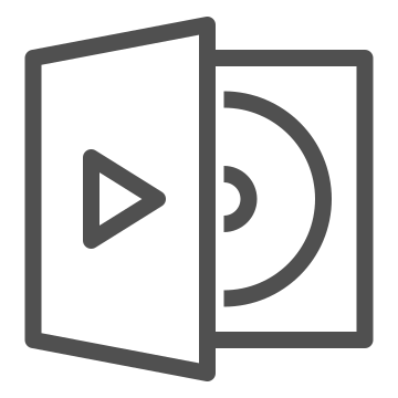 Disc, media, multimedia icon