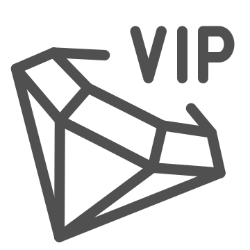 Diamond, exclusive, luxury icon