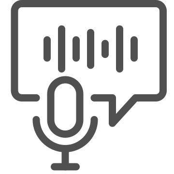 Audio, communication, microphone icon