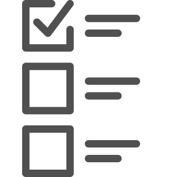 Voting, poll, ballot icon