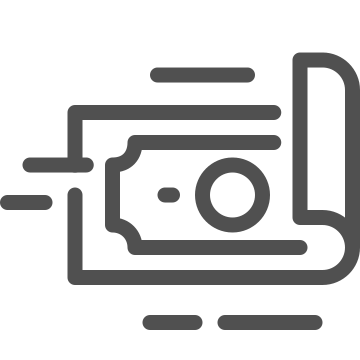 Cash, currency, finance icon
