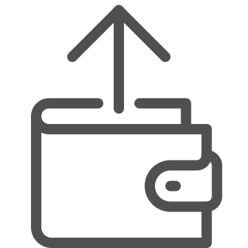 Cash, finance, money icon
