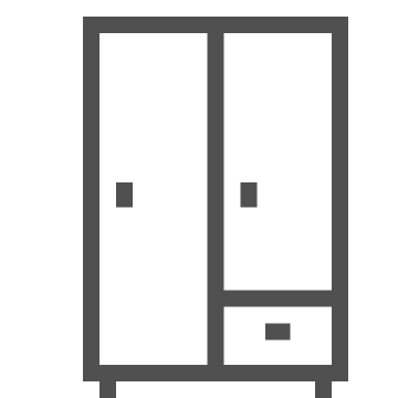 bedroom, cabinet, closet