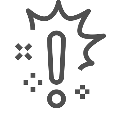 Alert, attention, caution icon