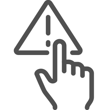 Alert, attention, caution icon