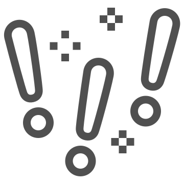 Alert, attention, caution icon