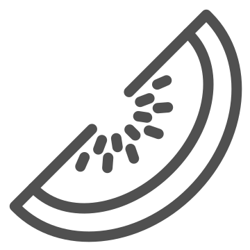 Fruit, refreshing, seeds icon