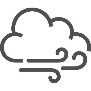 Breeze, climate, cloud icon