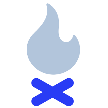 Fire, flame, heat icon