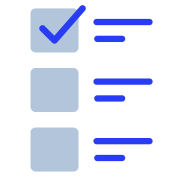 Checklist, tasks, progress icon
