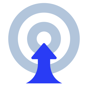 Target, aim, focus icon