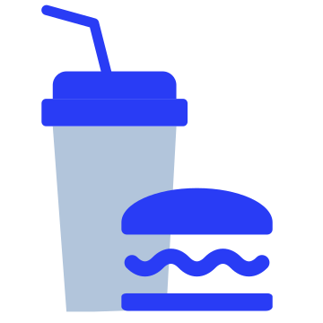 Fast food, beverage, drink icon