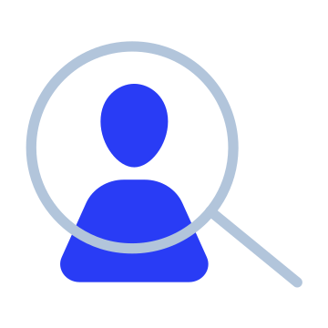 Find person, profile, user icon