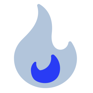 Fire, flame, heat icon