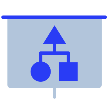 Flowchart, diagram, process icon
