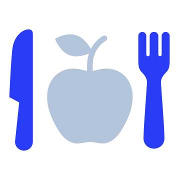 Food, health, nutrition icon