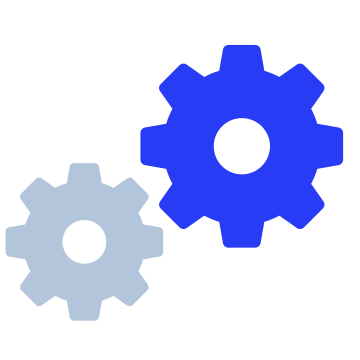 Gear, settings, mechanical icon