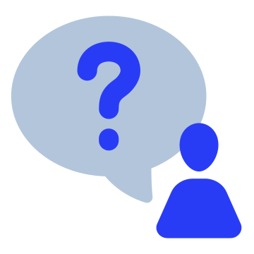 Question, speech bubble, inquiry icon