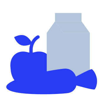 Food, nutrition, dairy icon