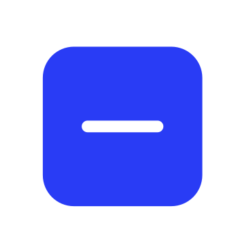 Minus, subtract, negative icon