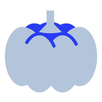 Pumpkin, vegetable, squash icon
